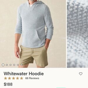 Faherty Men’s Whitewater Hoodie, L